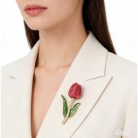 XSB285 - Korean Style Tulip Brooch